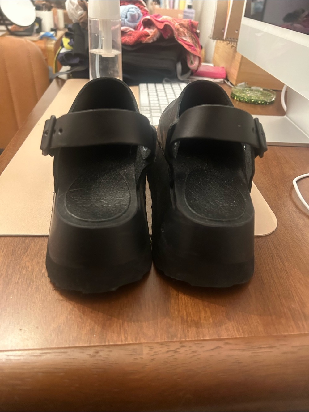 BRYR Tegan clog in moto black - Picture 4 of 5